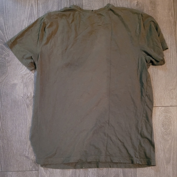 Olive Green Guns N' Roses Tee - Picture 3 of 3